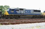 CSX 8782 on SB freight